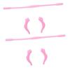 jojofuny 2pcs Comfortable Glasses Retainer for Boys and Girls Glasses Cord Soft Silicone Ear Hook Grip view 1