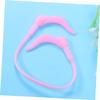 jojofuny 2pcs Comfortable Glasses Retainer for Boys and Girls Glasses Cord Soft Silicone Ear Hook Grip view 2