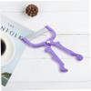 Didiseaon 3pcs Spring Manual Facial Hair Remover Hair Epilator for Eyebrows Random Color view 2
