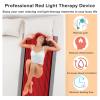 NGARY 1370pcs Led Red Light Therapy Mat, Red Light Therapy Blanket with Controller, 660nm and 850nm LED Light Combo, Promotes Blood Circulation Enhances Cellular Activity, for Full Body Therapy view 3