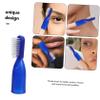 FOMIYES 20pcs Mini Finger Cover Toothbrushes for Oral Cleaning, Safe Half-Finger Travel Toothbrush Set with Thumb Sleeve, Suitable for Prison Use and Daily Teeth Cleaning view 4