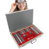 ELIKBH 266 Pieces Optical Trial Lens Set with Aluminum Case and Adjustable Trial Frame for Optical Shops, Hospitals,Ophthalmology view 1