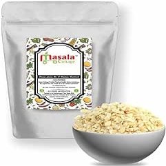 1kg Garlic Flakes Chopped Dried Premium Quality by Masala Cottage