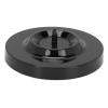 Electric Shaver Charging Base Black for Shaved Machine, Fashionable Round Shape Holder Display Stand Shaver Series 9000 Charging Stand view 1