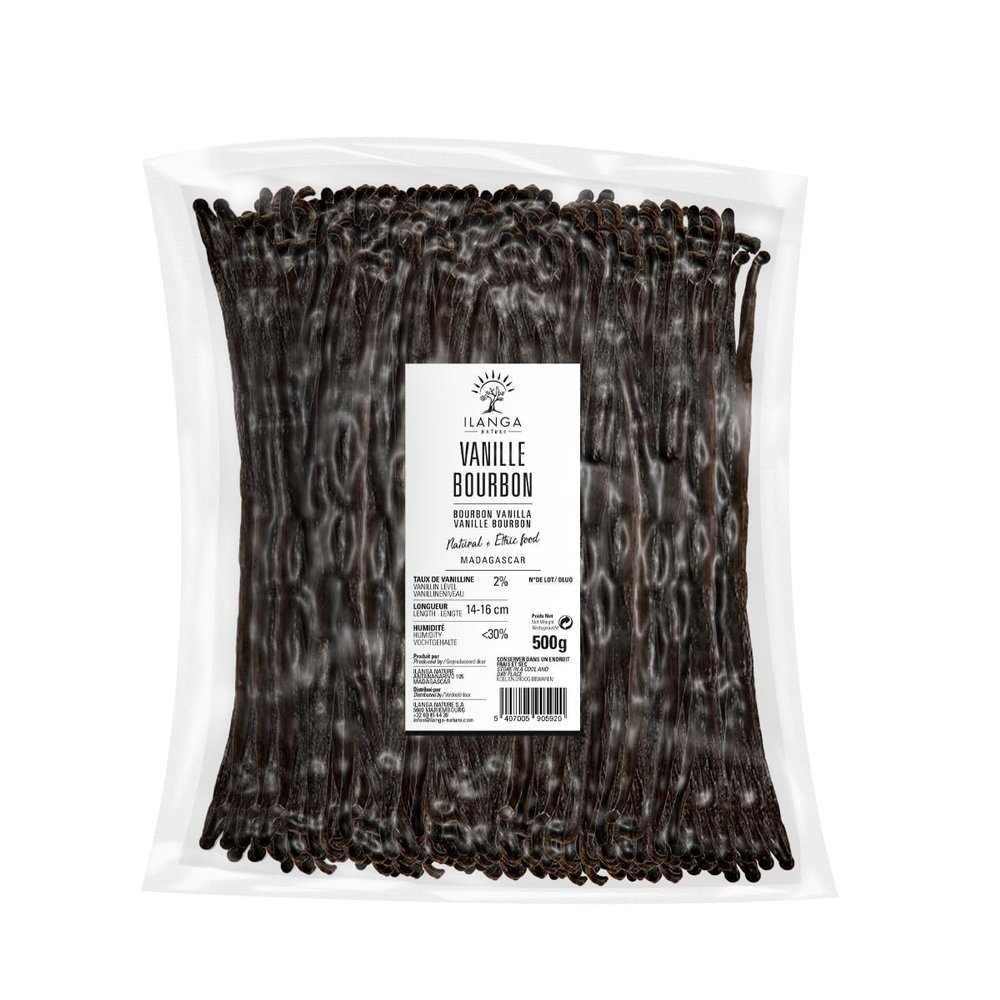 Ilanga Nature - Bourbon Vanilla in Pod - 500g