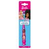 Barbie Little Teeth Toothbrush for Kids with Protection Cap, Soft Rounded Bristles, Comfortable Handle Grip and Suction Cup for Upright Storage for Children Ages 3+ view 1