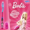 Barbie Little Teeth Toothbrush for Kids with Protection Cap, Soft Rounded Bristles, Comfortable Handle Grip and Suction Cup for Upright Storage for Children Ages 3+ view 2
