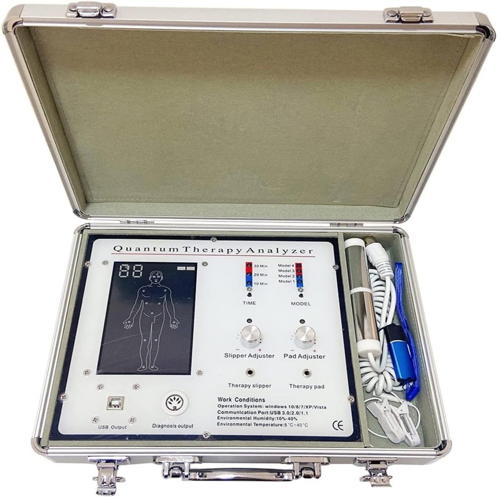 Bio Resonance Machine Quantum Therapy Sub-health Analyzer for Health Analysis 54 Reports, 3 in 1 Magnetic Resonance Health Body Facial Skin Care Equipment