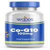 Co-Enzyme Q10 100mg (120 Capsules) from Woods Supplements | Easy-to-Swallow Capsules | Fast Absorption | Co-Enzyme Q10 Plays a Vital Role in converting Food into Energy view 1