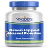 Woods Supplements - 300mg Green Lipped Mussel Powder with Collagen 100mg & Hyaluronic Acid 5mg, 360x Tablets. New Zealand Green Lipped Mussel for Humans, High Strength Joint Pain Relief Tablets view 1