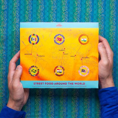 Street Food Around the World Gift Box | 6 special spice blends and simple recipes | Simply add a few fresh ingredients!