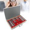 ELIKBH Optical Trial Lens Set 266 Piece Optometry Kit With Aluminum Case and Adjustable Trial Frame For Hospitals and Eye Clinics view 1