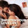 EXS Oral Sex Dental Dams (Strawberry - 10 Pack) Ultra-Thin Scented Oral Barriers, 10x6, Vegan - NHS Approved Dams view 4