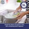 Clearly 5L, Concentrated Dishwashing Liquid, Lemon Fragrance Dish Washing Liquid, Stain-Removing Washing Soap for Dishes, Showers, Glass, Surfaces and More (4) view 4