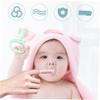 FRCOLOR 3pcs Finger Baby Toothbrush Set Silicone Finger Sleeve Toddler Infant Boys and Girls Teething Training Oral Care for Newborn Boys and Girls view 3