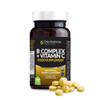 Only Nutrients - B Complex + Vitamin C Tablets Supplement, Comprehensive Vitamin B Complex, High-Strength Energy, Nervous & Immune System Support with Biotin, 180 Multivitamin Tablets for Women/Men view 1