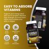 Only Nutrients - B Complex + Vitamin C Tablets Supplement, Comprehensive Vitamin B Complex, High-Strength Energy, Nervous & Immune System Support with Biotin, 180 Multivitamin Tablets for Women/Men view 3