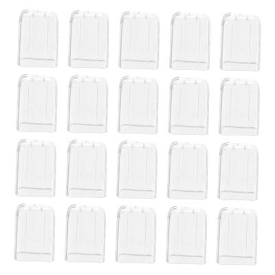 FRCOLOR 20pcs Toothbrush Head Covers Compatible with Electric Oral Toothbrush Heads Protective Cover