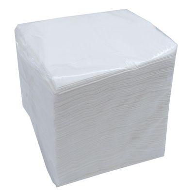 200 Sheets 2Ply White Napkins 25cm x 25cm Paper Serviettes Eco-Friendly Cocktail Napkins Party Celebrations
