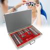 ELIKBH 266 Piece Optical Trial Lens Set Trial Frame Optometry Optician Test For Opticians With Free Trial Frame and Plastic Rim Aluminium Case view 1