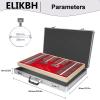 ELIKBH 266 Piece Optical Trial Lens Set Trial Frame Optometry Optician Test For Opticians With Free Trial Frame and Plastic Rim Aluminium Case view 2
