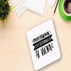 Professional Overthinker at Work - Funny Office Novelty Coffee Tea Cup Gift view 1