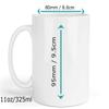 Professional Overthinker at Work - Funny Office Novelty Coffee Tea Cup Gift view 3
