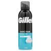 Gillette Men Shaving Foam Sensitive Skin Original Scent Clean Shave 200ml Pack of 3 Soft Face Body Aloe Vera Mousse Compatible with Gillette Razor with Welari Thank You Card | (3pack) (3 x 200ml) view 2
