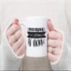 Professional Overthinker at Work - Funny Office Novelty Coffee Tea Cup Gift view 4
