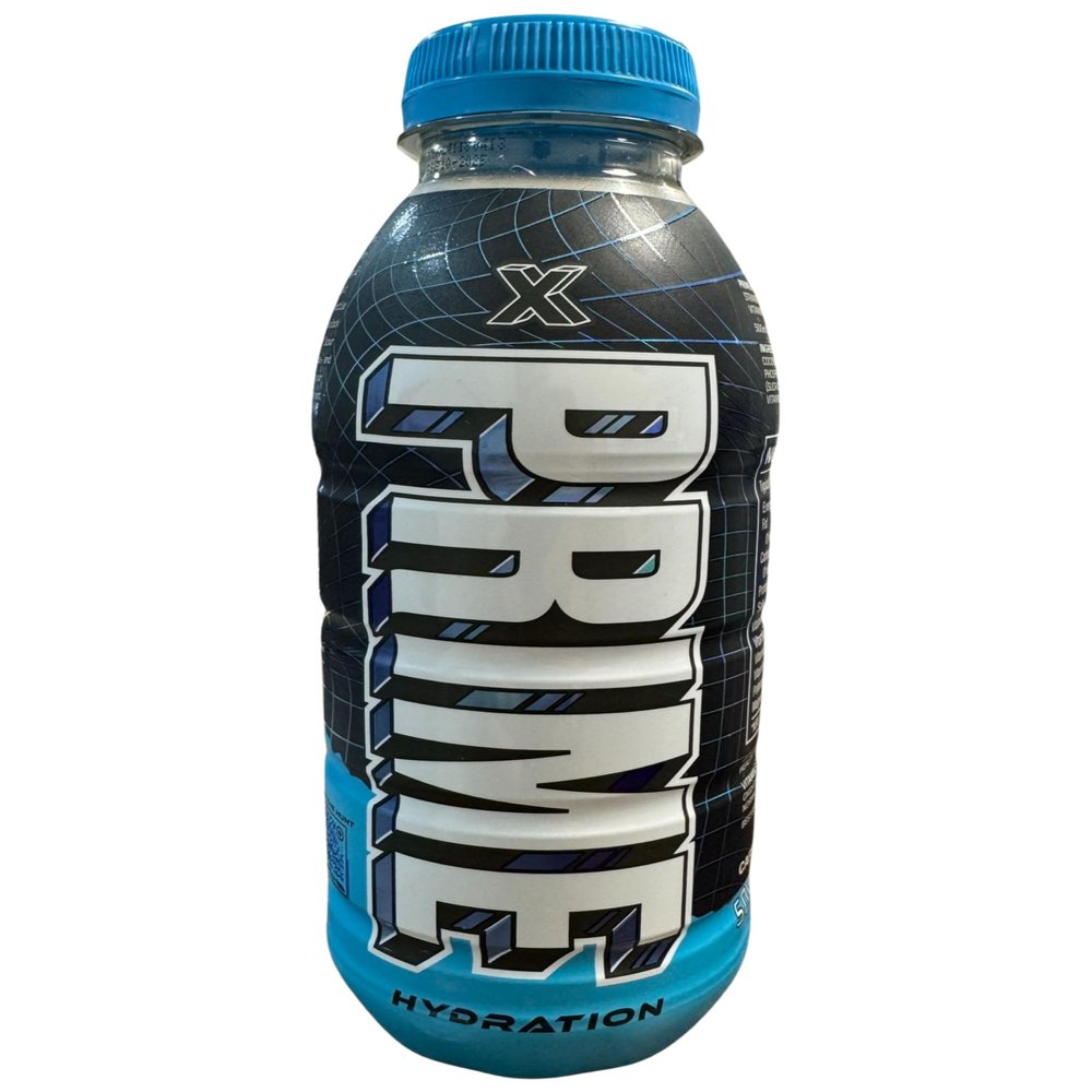 Palmzen PRIME X Blue UK Strawberry Lemonade Hydration 500ml Sports Drink