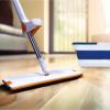 Express Self-Cleaning Mop and Rectangular Bucket - Venteo - Rectangular Mop Head - Foldable Bucket - Microfibre Cloth view 2