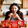 Bliss Whip Bars Gluten Free Caramelised Biscuit | Halal Low Calorie Snacks | High Fibre Vegetarian Cereal Bars | 3 x 5 Pack | With Kitchen Fella Movie Night Treats Guide | Less than 80 Calories view 3