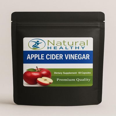 Apple Cider Vinegar (60 Capsules) - Suitable for Vegans