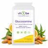 Glucosamine Complex Plus 12-in-1 High Strength Glucosamine HCl with MSM, Turmeric, Rosehip, Sour Cherry & Vitamin C 120 Capsules | Non-GMO | Plant-Based Vegan Supplement | Made in UK view 1