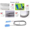 11 Pcs Long Straw Brush, Pipe Cleaners Brush,61Inch Stainless Steel Double-Ended Hose Brush 7.8Inch Nylon Long Tube Cleaning Brush for Home Kitchen Sink Plumbing view 4