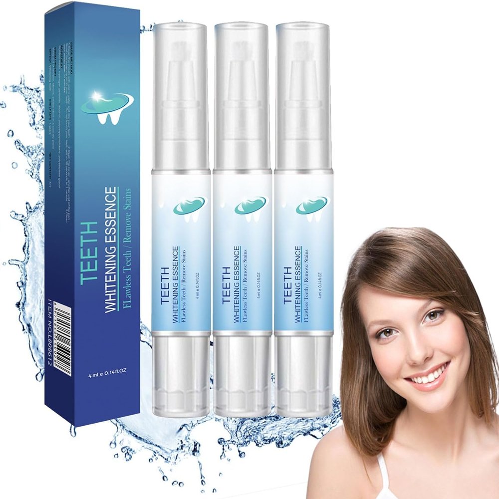 Berry Teeth Whitening, 2024 New Teeth Whitening Essence Pen, Berry Teeth Whitening Gel Pen, Berry Toothpaste Whitening Teeth Pen for Sensitive Teeth (10cm, 3pcs)
