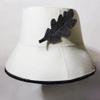 Getdoublerich Fisherman Felt Sauna Hat, Comfortable Fit, Adjustable Strap, Long lasting Performance (White) view 2