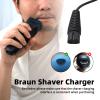 12V for Braun Shaver Charger Cable Series 1 3 5 7 9 Trimmer Beard Electric Razor Shaver Adapter Power Cord UK Plug for Epilator Silk-Epil 9/7/5, 5544/3040S/5409/7220/9090cc/9095cc (No Light) view 3