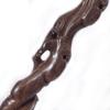 Cane Crutch Solid Wood Cane Root Carving Black Rosewood Whole Material Mahogany Walking Stick African Ebony Tree Root Carving Crutches Suitable for Elderly Gifts crutch-11.19 Lucky Star view 2