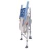 001, Folding Portable Non Slip Commode,Portable Folding Commode Portable Toilet Seat, Adjustable Height, Extra Wide Commode Chair view 2