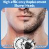 6 Pack SH30/50/52 Replacement Shaver Heads Compatible with Philips, for Shaver Series 5000 6000 (Except S55xx S6600 & S6800)/Series AT8xx/AT7xx/PT7xx/PT8xx with Cleaning Brush view 2