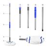 Self Wringing Floor Cleaner with 52.5 Inch Long Handle, Heavy Duty Wet Mop for Hardwood, Tile, Vinyl, Laminate Floors (White) view 2