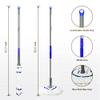 Self Wringing Floor Cleaner with 52.5 Inch Long Handle, Heavy Duty Wet Mop for Hardwood, Tile, Vinyl, Laminate Floors (White) view 3