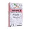 VED Immunity Complex Probiotics and Prebiotics Complex - 10 Billion CFU - 28 Probiotic Complex Capsules for Women & Men - Lactobacillus Piantarum, Casei, Rhamnosus, 28 Days Supply. view 1