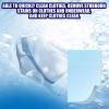 Laundry Sheets Detergent, Laundry Soap Sheets 90-Pieces Travel-Friendly Detergent Strips for Apartment Living and Travel view 2