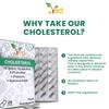 VED Cholesterol Complex Probiotics and Prebiotics Complex - 10 Billion CFU - 28 Probiotic Complex Capsules for Women & Men - Lactobacillus Piantarum, Casei, Rhamnosus, 28 Days Supply. view 4