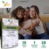 VED Woman Complex Probiotics and Prebiotics Complex - 10 Billion CFU - 20 Live Bacterial Cultures - 28 Probiotic Complex Capsules for Woman - Lactobacillus crispatus 28 Days Supply. view 4