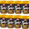 Soba Instant Wok Style Noodles Pot 90g - Instant Wheat Noodles (08 Pots, Classic) view 1