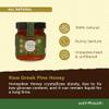 Earthbreath Pine Raw Greek Honey, 280g - Pure, Raw, Natural, Unfiltered, and Unpasteurized Honeydew Honey, High Mineral Content, Low Sugar, Perfect for Tea, Toast & Yogurt view 4