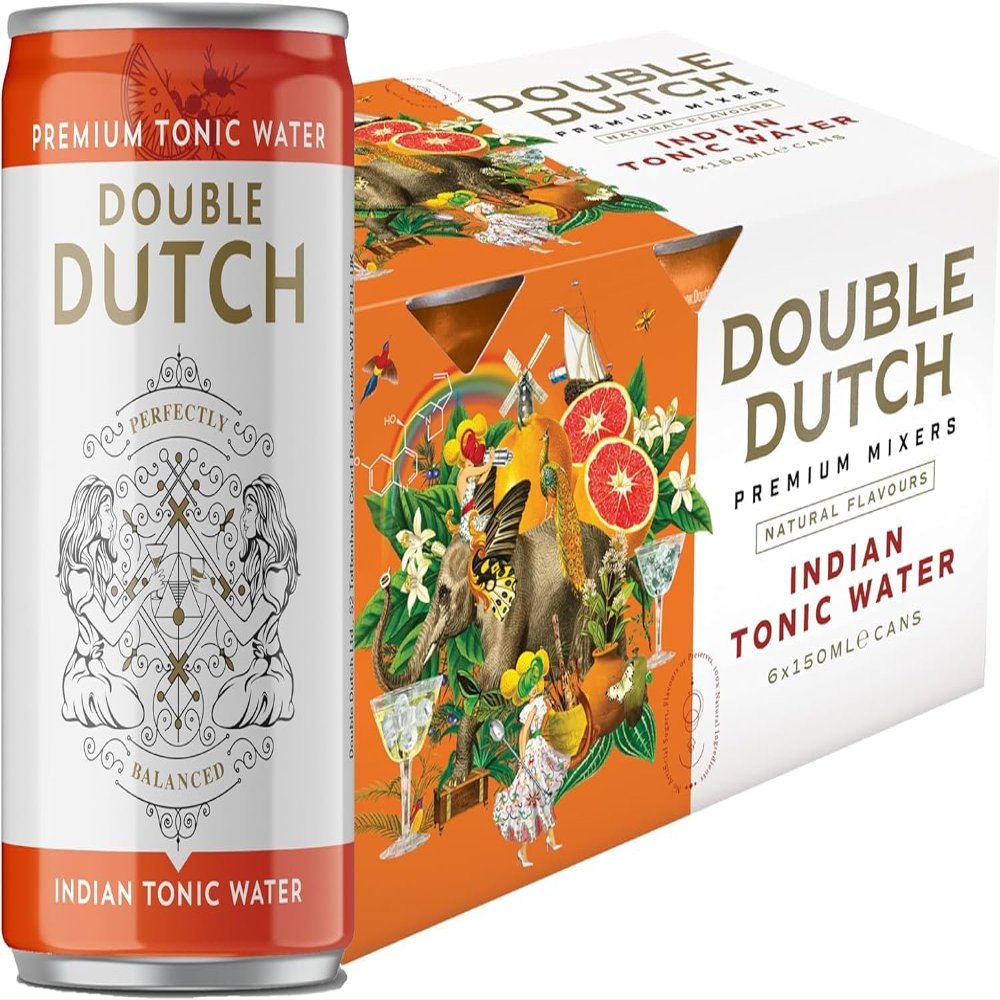 Double Dutch Indian Tonic Water, 6 x 150ml